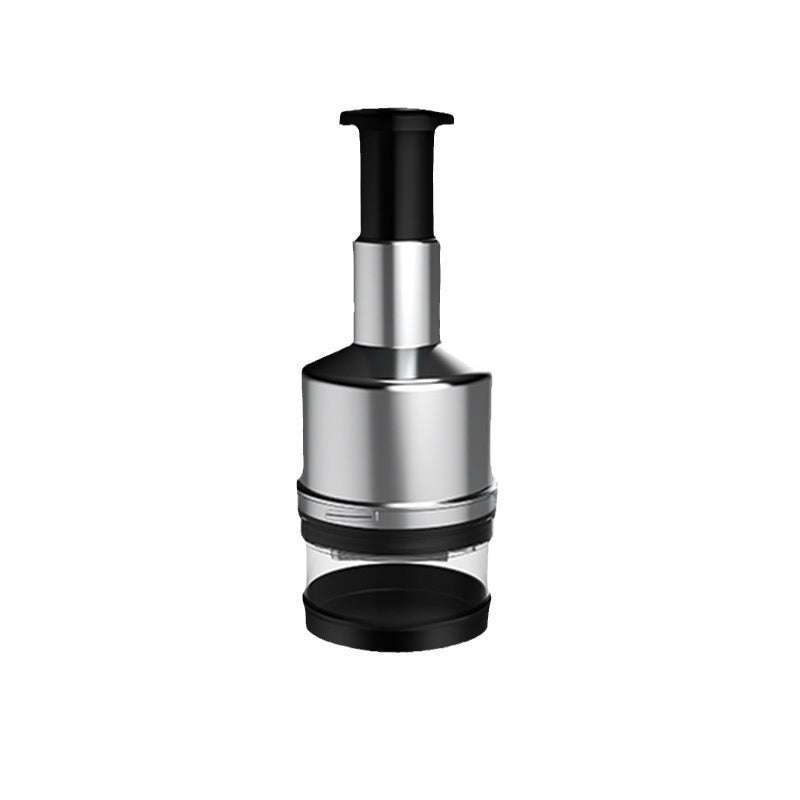 Manual Food Chopper | Stainless Steel | Garlic, Herbs & Veggies
