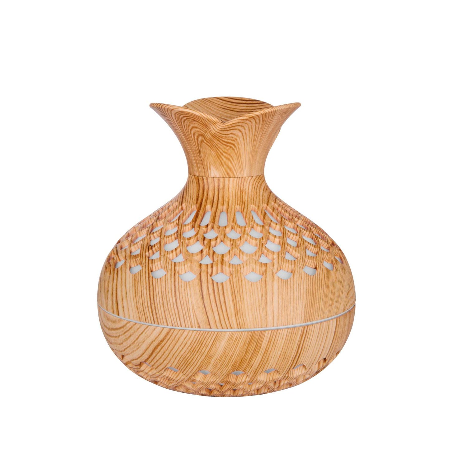 Trending Wood Grain Humidifier - 300ML - 2 options with LEDs