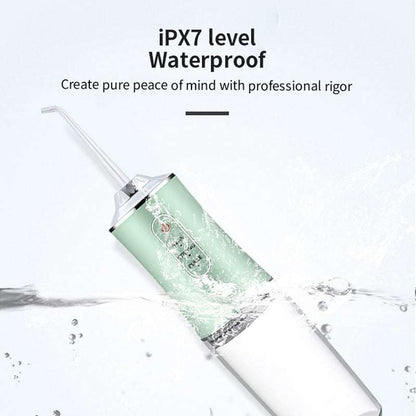 Portable Water Flosser with 4 Nozzles