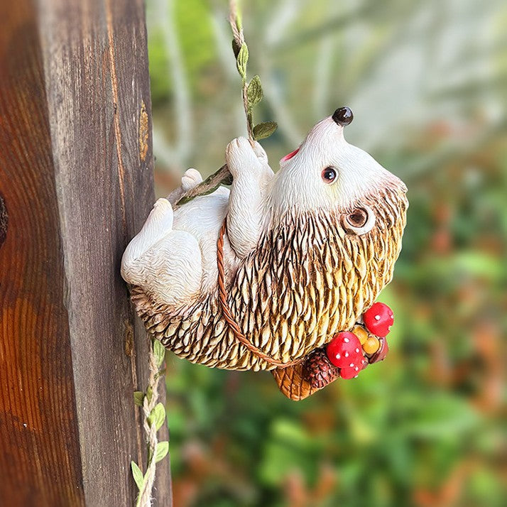 Small Hanging Climbing Hedgehog