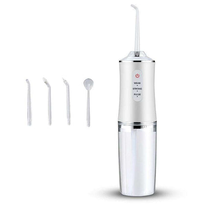 Portable Water Flosser with 4 Nozzles