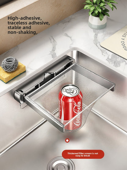 Foldable Kitchen Sink Filter Drain Basket