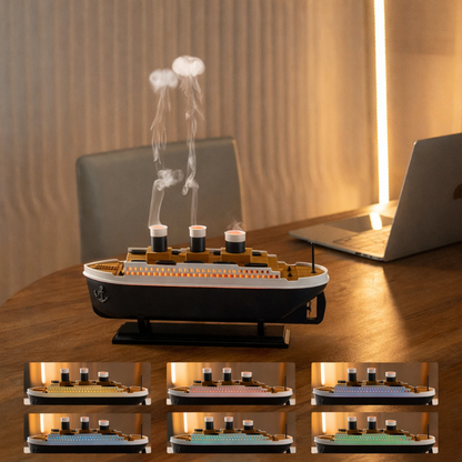 Ship Aroma Humidifier with Essential Oils