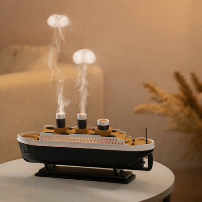 Ship Aroma Humidifier with Essential Oils