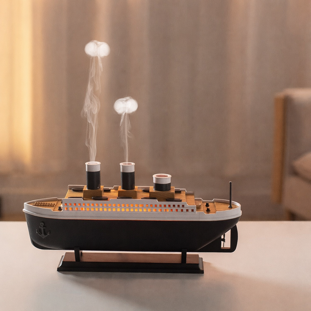 Ship Aroma Humidifier with Essential Oils