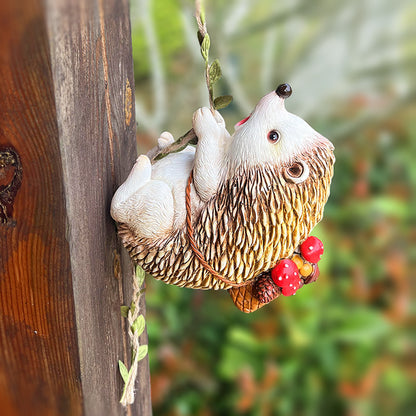 Small Hanging Climbing Hedgehog
