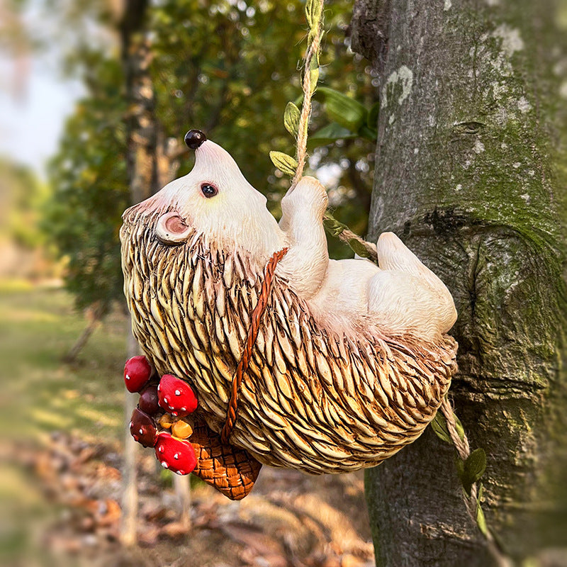Small Hanging Climbing Hedgehog