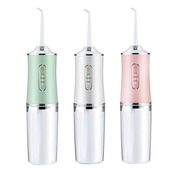 Portable Water Flosser with 4 Nozzles