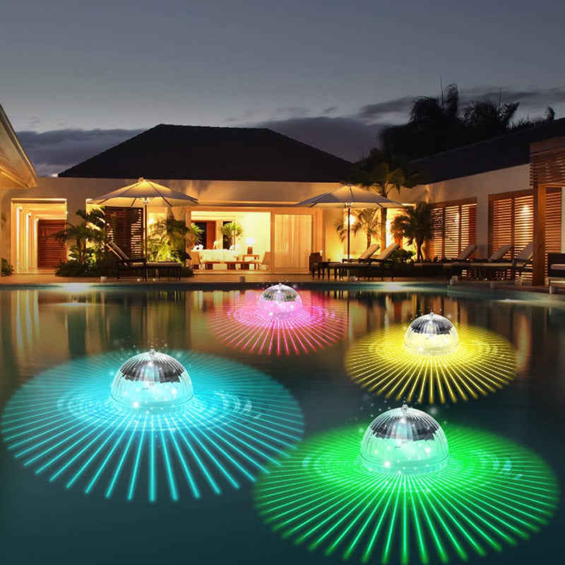 Solar Powered Colorful Floating Pool Light
