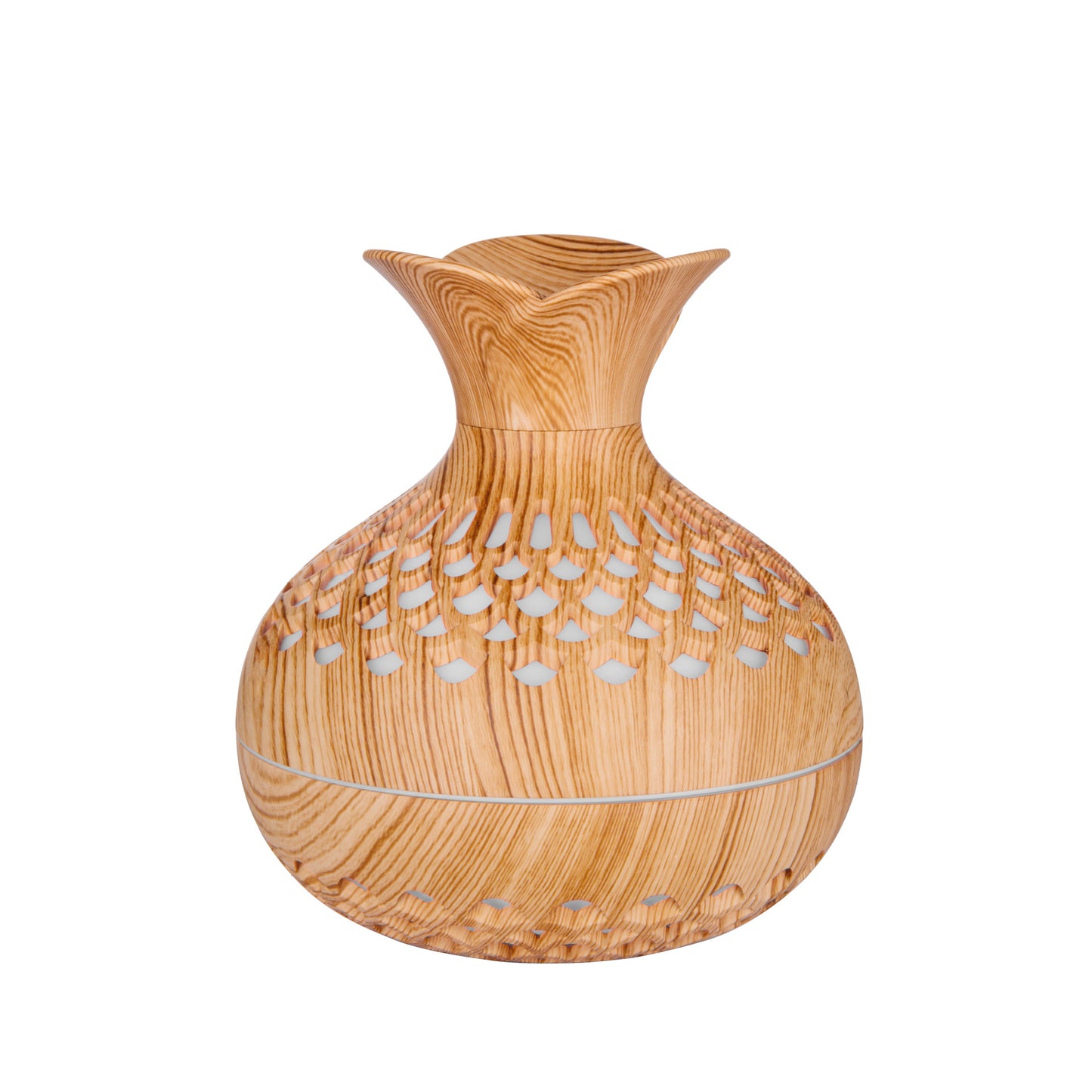 Trending Wood Grain Humidifier - 300ML - 2 options with LEDs