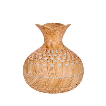 Trending Wood Grain Humidifier - 300ML - 2 options with LEDs